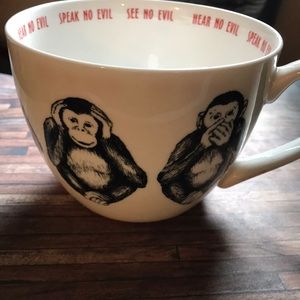 Cute monkey cup, NEW